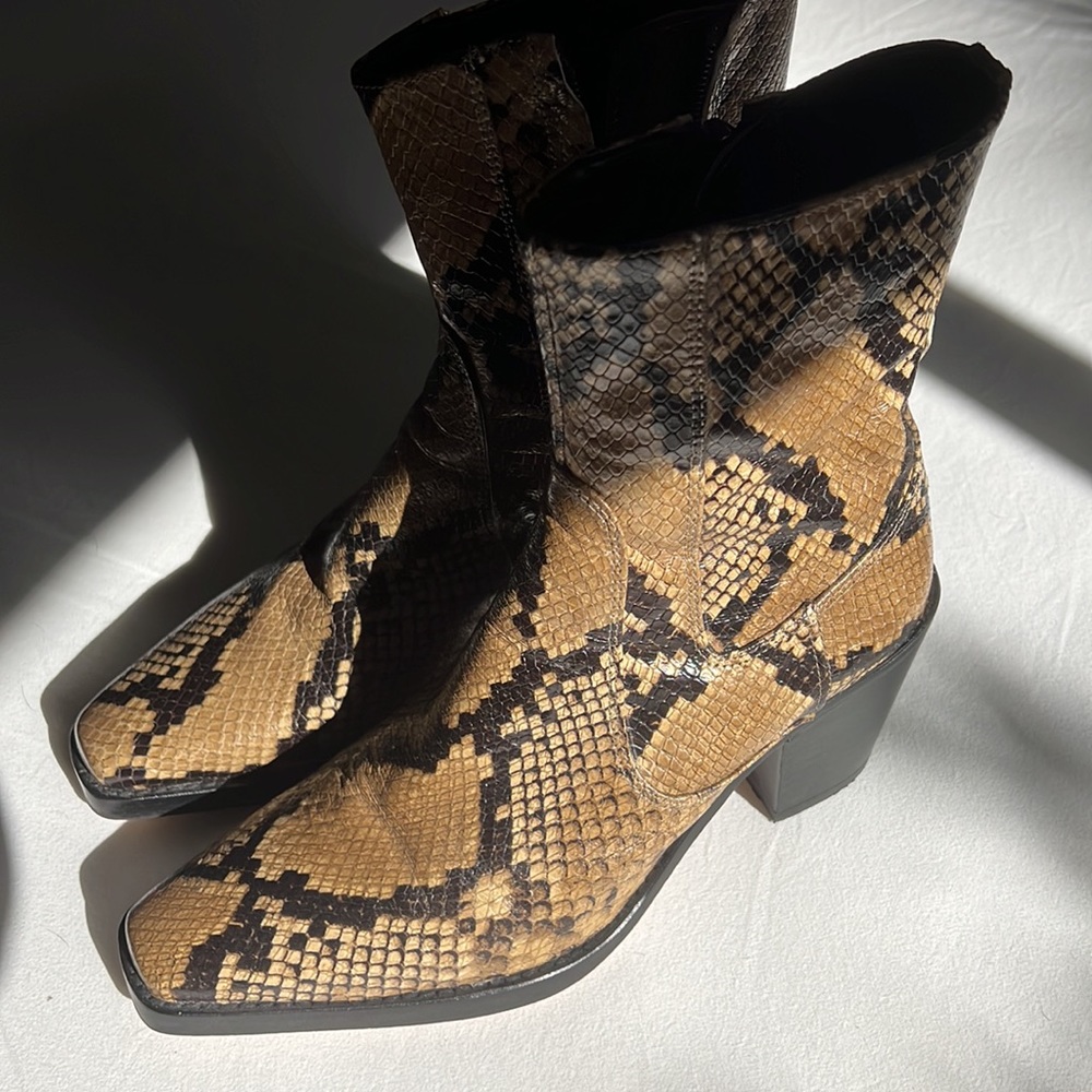 Zara Basic Boots Size 38 - image 3